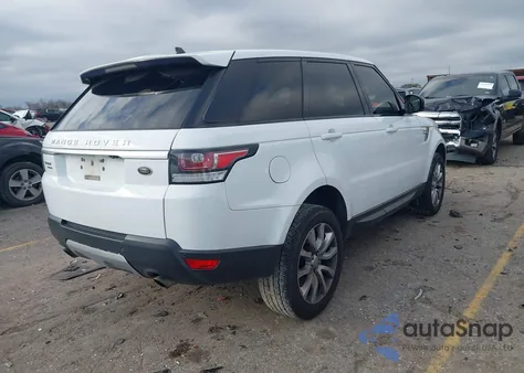 2016 Land Rover Range Rover Sport 3.0L V6 Supercharged Hse z USA, uszkodzony, nr VIN SALWR2VF7GA639224